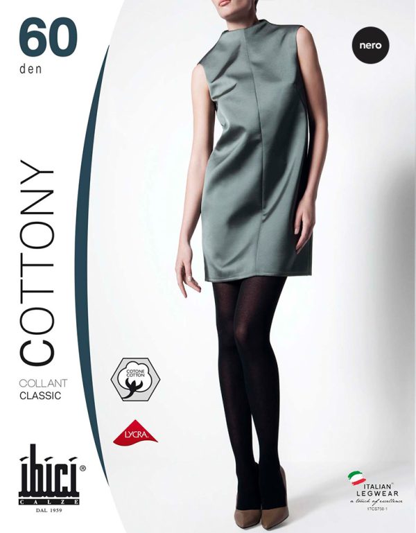 IBICI Cottony 60 DEN Opaque Cotton Tights
