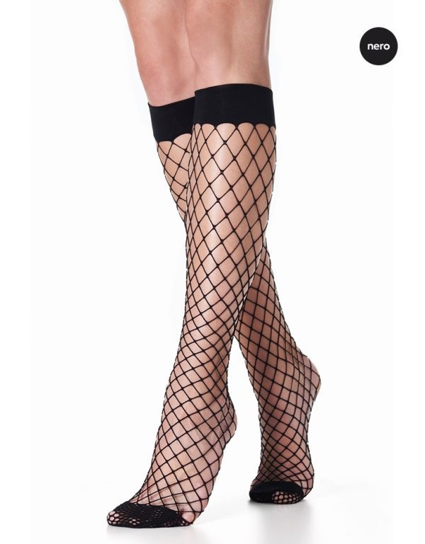 IBICI Nancy Maxi Fishnet Knee High Fashion Socks