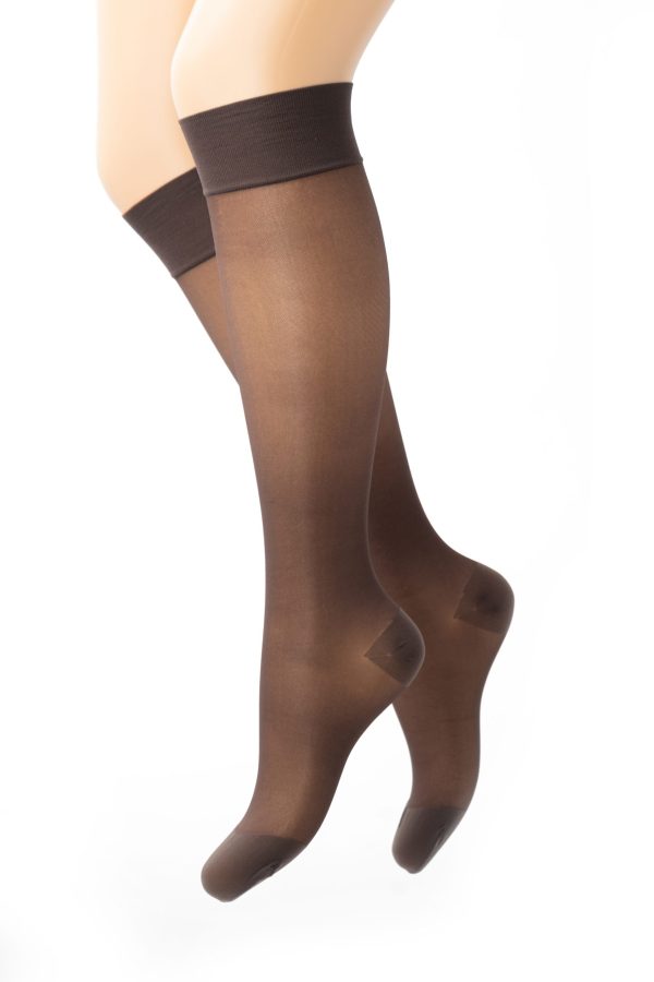 SEGRETA 70 DEN Medium Support Compression Knee High Socks