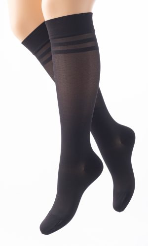 SEGRETA Silhouette Derm® 120 DEN Knee High Compression Socks